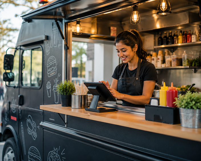 Food Trucks POS Dashboard
